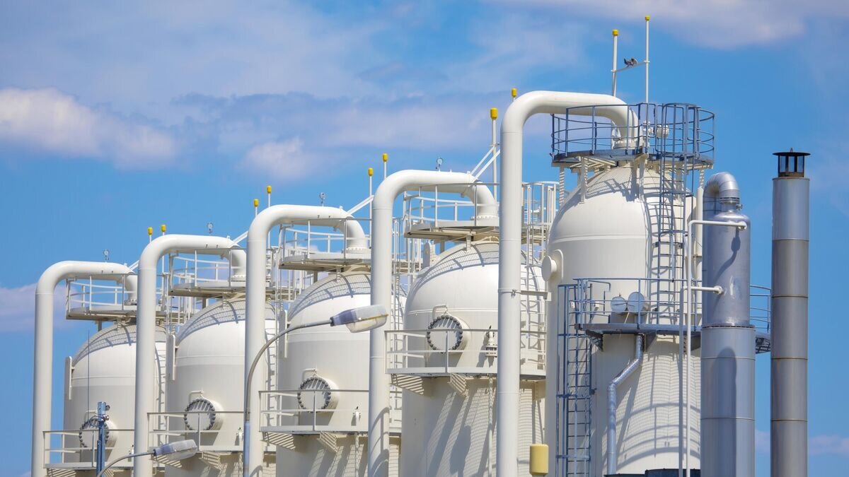    Газохранилище Газпрома "Хайдах" в Австрии© РИА Новости / Стрингер