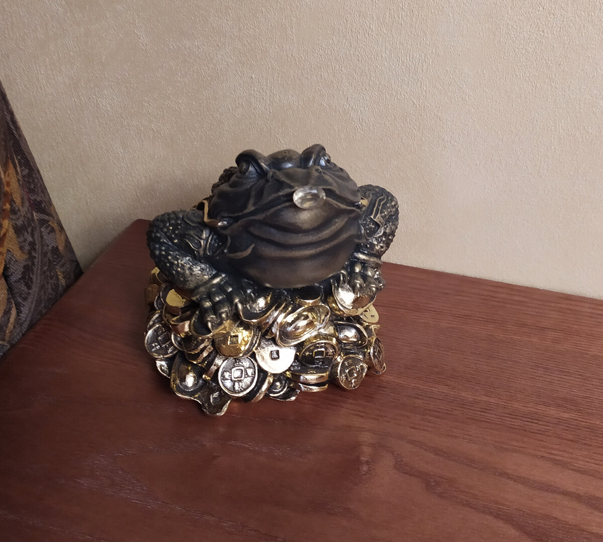 Денежная жабка с цитрином