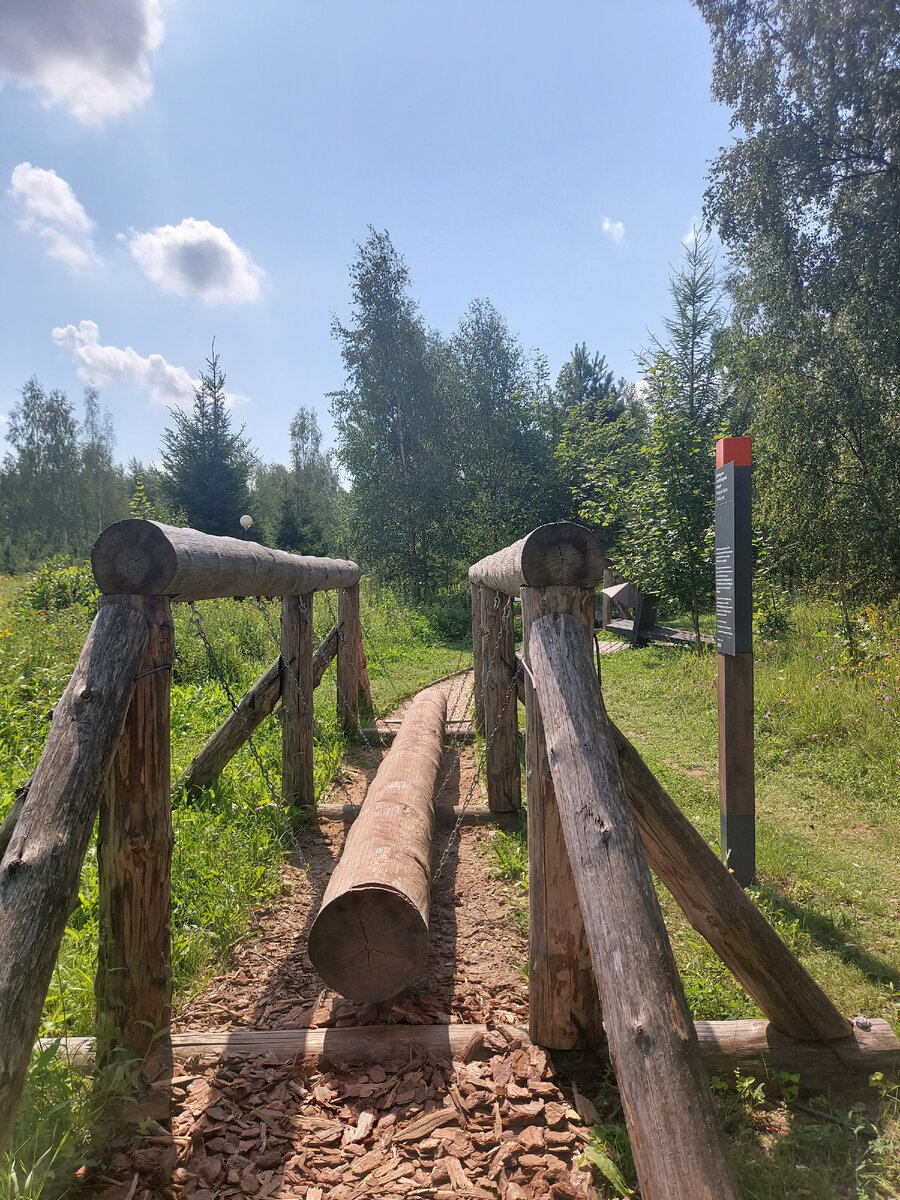 Босоногая тропа в парке "Лосиный остров".Ощутить навоз собственными ...