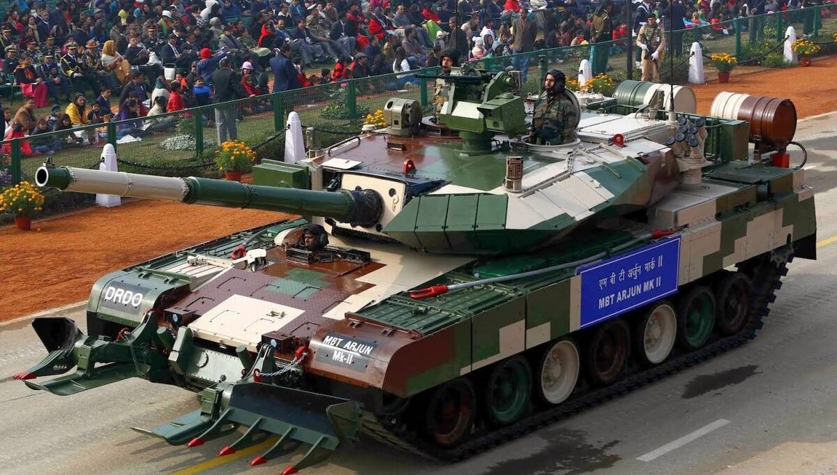 Индийский современный танк Arjun Mk2