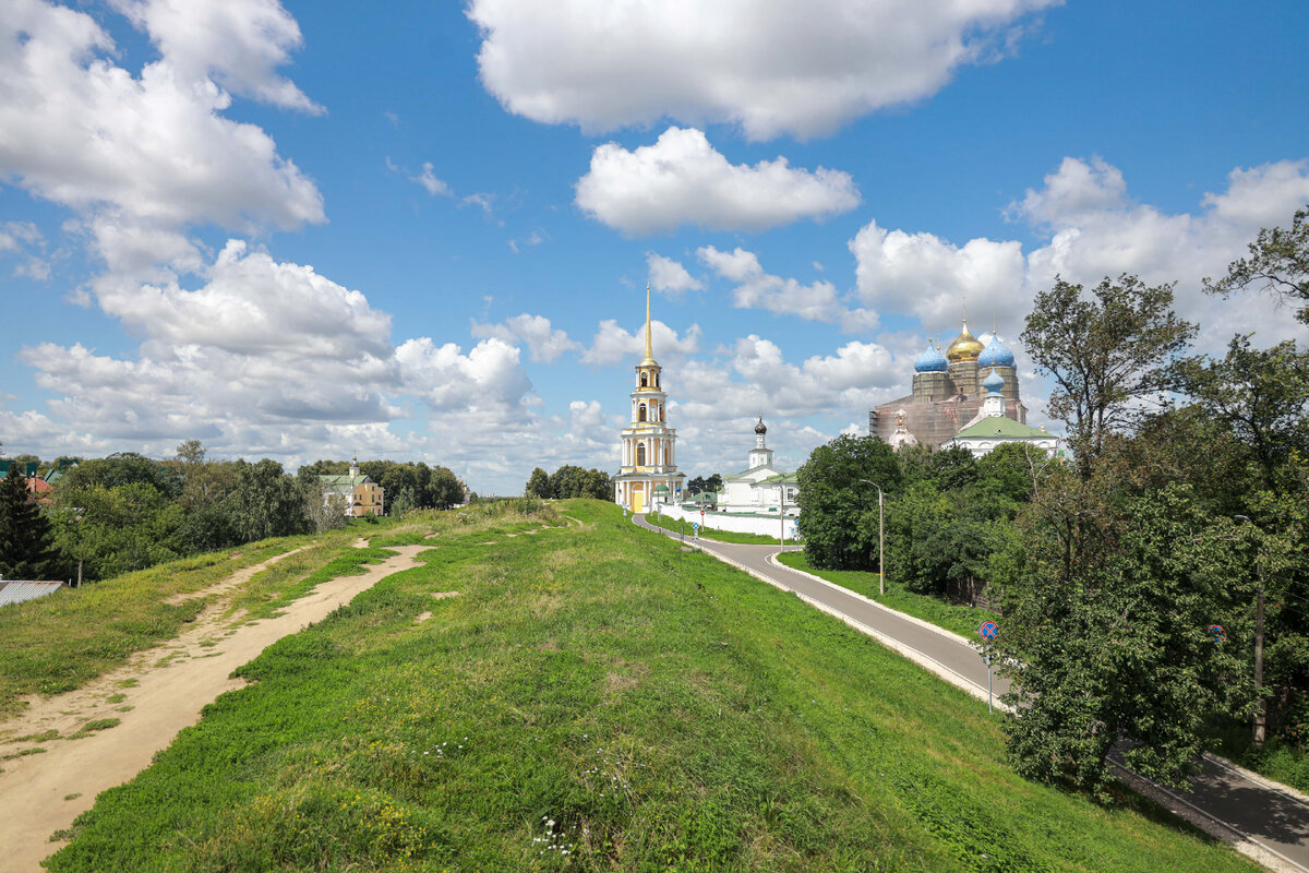 Новая набережная у Рязанского Кремля