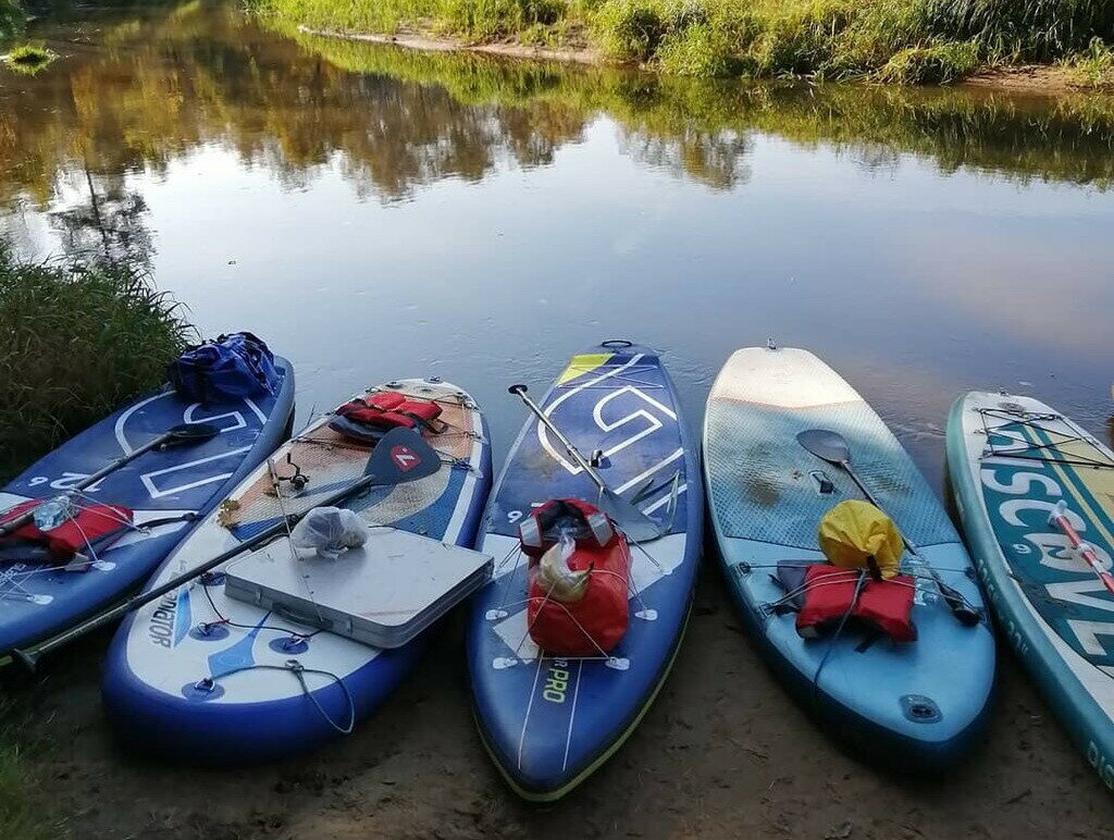 Сплав по реке Цна