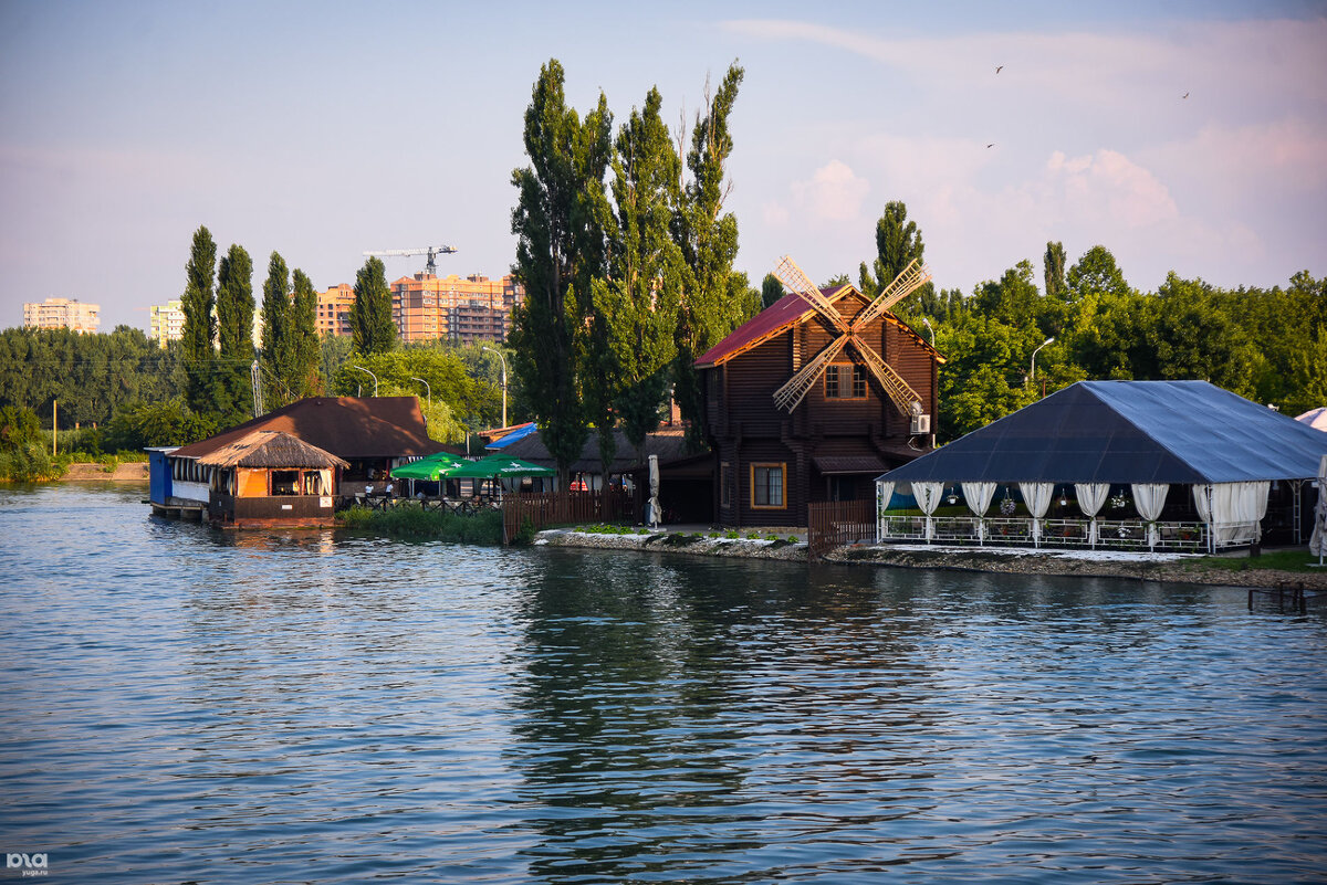 парк на острове в краснодаре