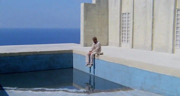 Кадр из фильма «Изобретение Мореля», 1974