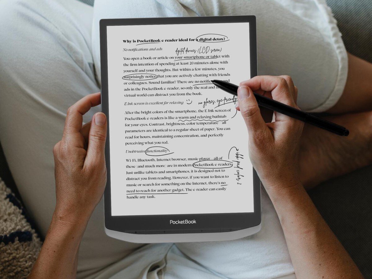    PocketBook выпустила 10-дюймовый блокнот-читалку InkPad X Pro