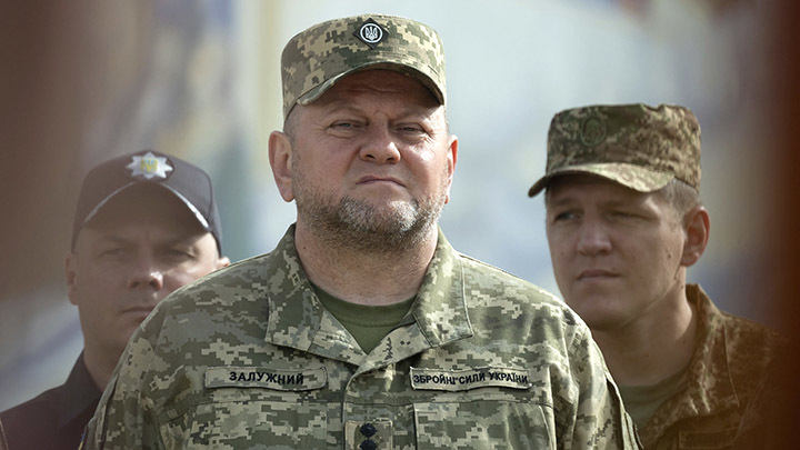 ГЛАВКОМ ВСУ ВАЛЕРИЙ ЗАЛУЖНЫЙ. ФОТО: UKRAINE PRESIDENCY/GLOBAL LOOK PRESS 