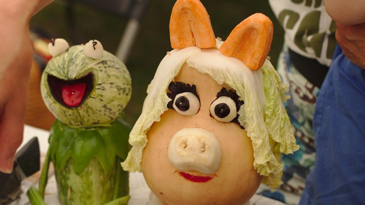    Поделки из овощей:Flickr