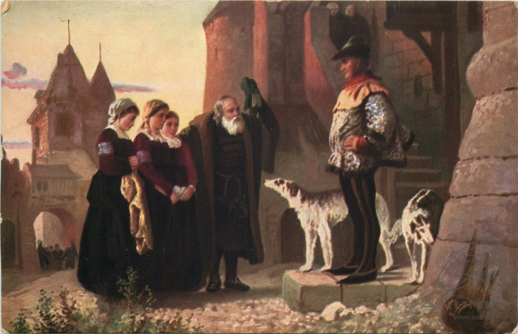 Иллюстрация по теме.                       https://static.anumis.ru/global/images/photos/0258/huge/2221117.jpg "Право господина" картина русского художника Василия Поленова, 1874 год.