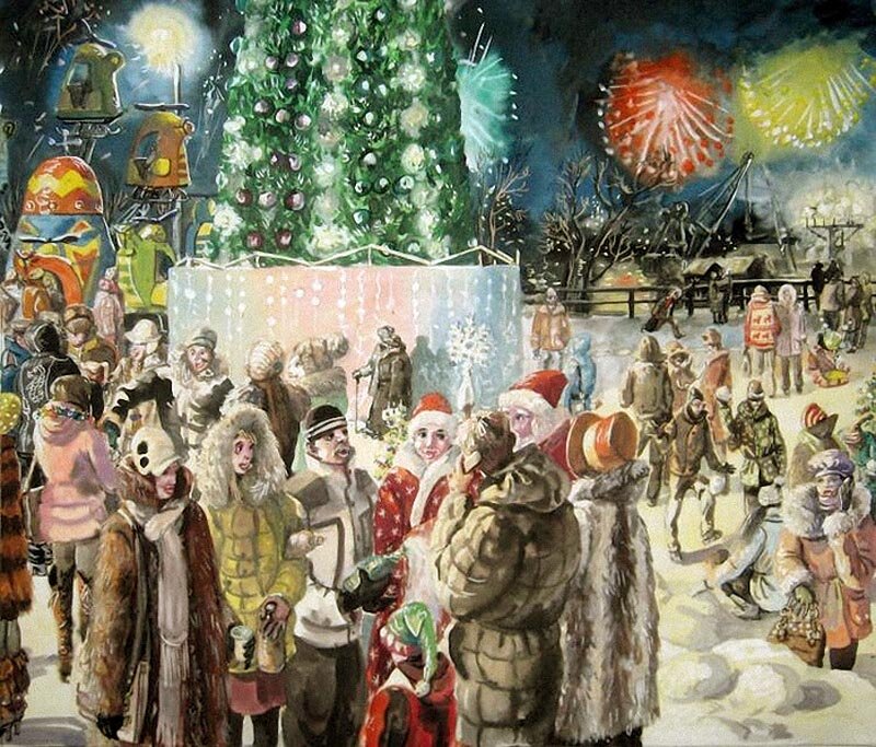 Художник Борис Кустодиев