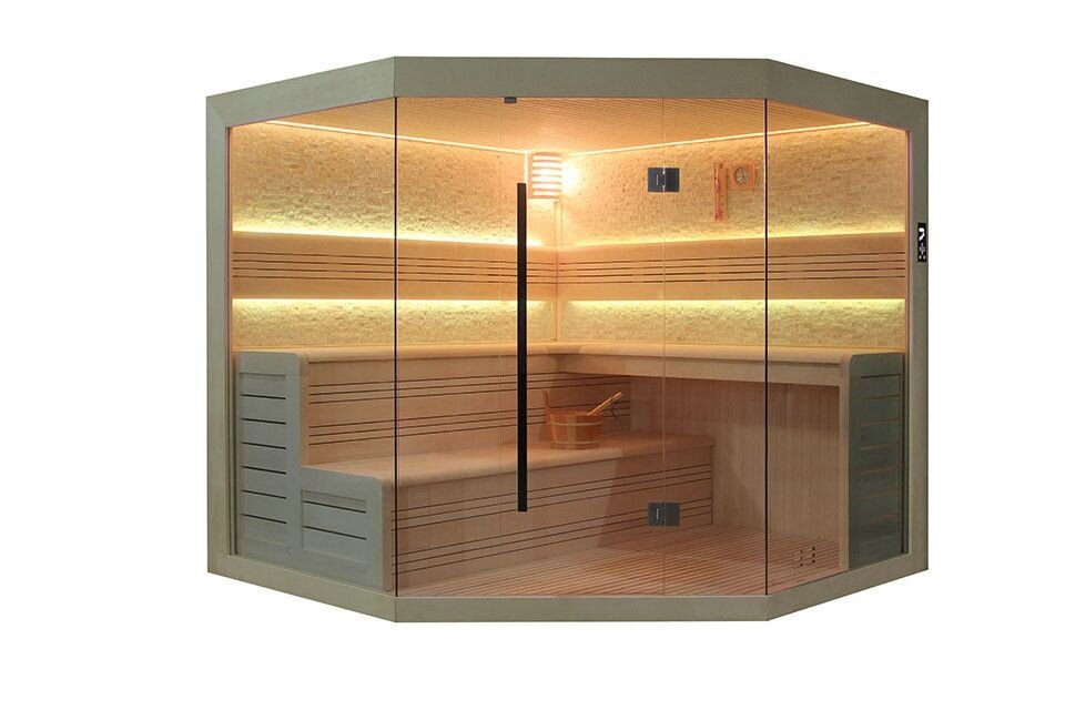 Инфракрасная кабина – это кабина или помещение, где расположены излучатели инфракрасных лучей. При подробном рассмотрении этого процесса можно с легкостью заметить, что инфракрасная кабина является аналогом бани. Просто здесь вместо теплового излучения использовано инфракрасное излучение. Инфракрасное излучение, которое на термограмме предстает как оптическое явление, может проникать в тело человека на глубину 2-3 сантиметра. В результате этого человек может потеть при более низких температурах, чем в бане. В такой кабинке температура в 40-55 С является наиболее оптимально для пропаривания. 
