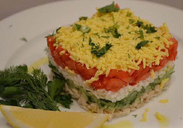 Салат с куриной грудкой | КухняPROздоровье | Дзен