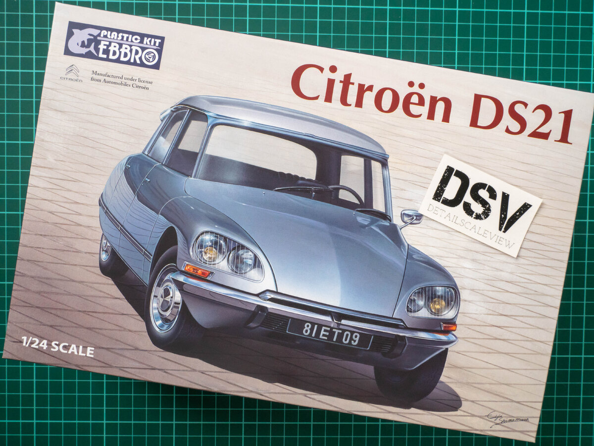 Обзор Ebbro 1/24 Citroen DS21 | DetailScaleView | Дзен