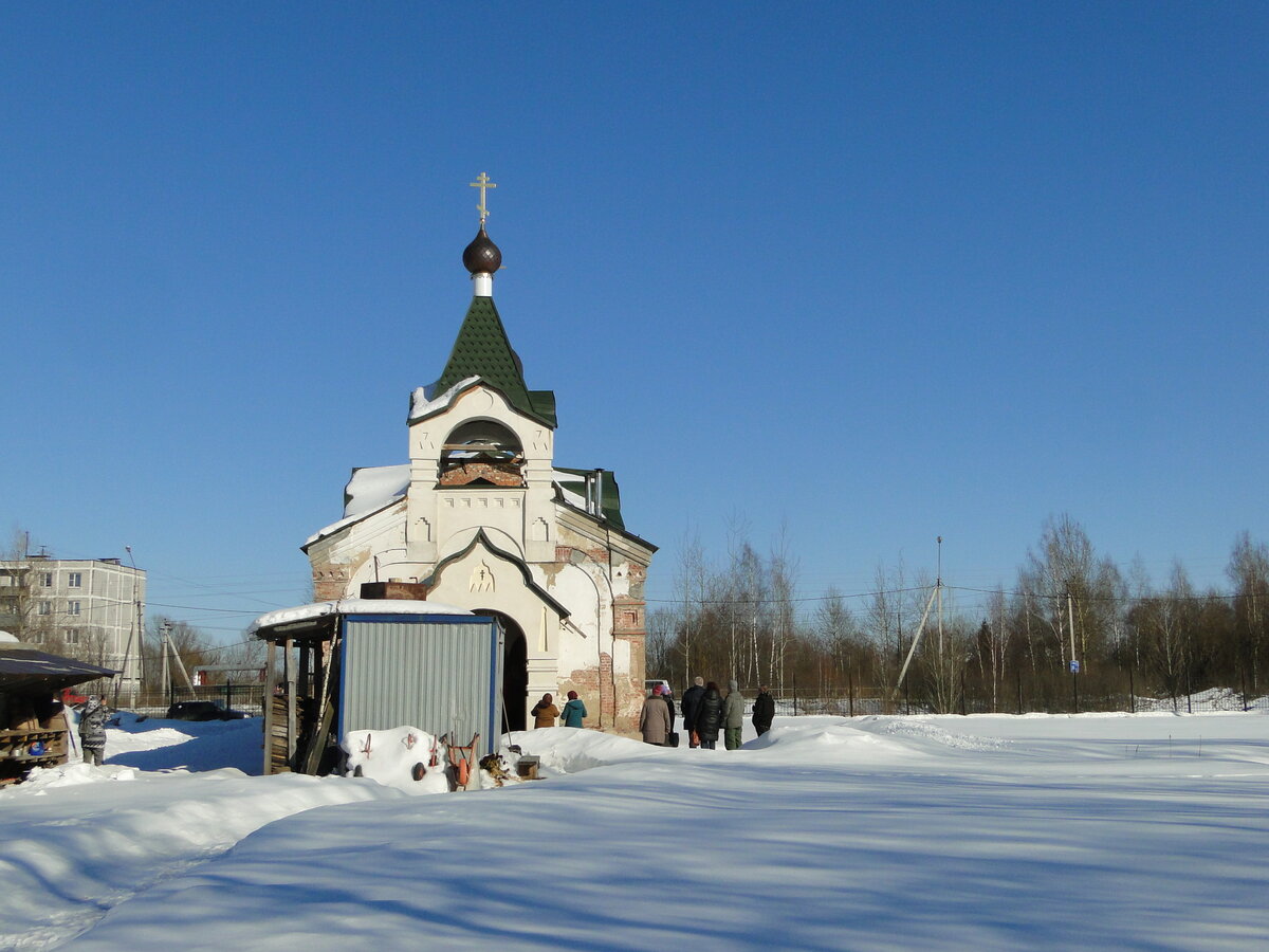 старообрядческий храм внутри