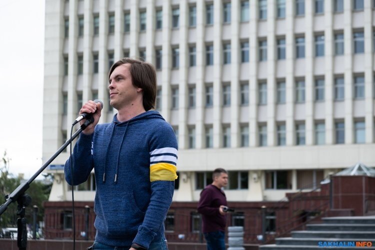 Игорь Антивирус на митинге против Пенсионной реформы