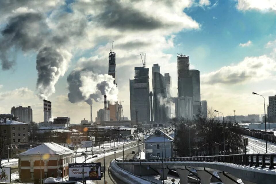 Загрязнение в москве