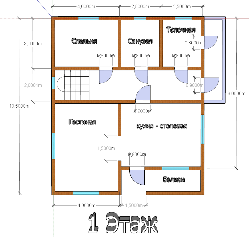 Мой первоначальный план.