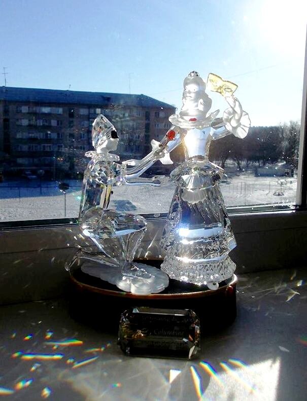   Арлекин и Коломбина. Подарок к помолвке 