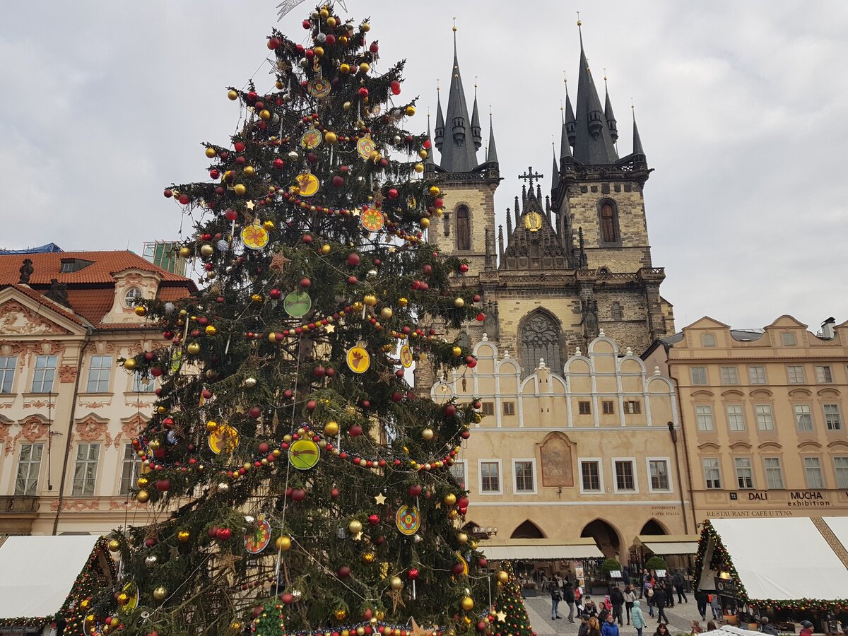 Староместская площадь и Тынский храм