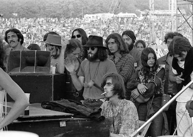 Ники Хопкинс на Вудстоке 1969 в составе Jefferson Airplane