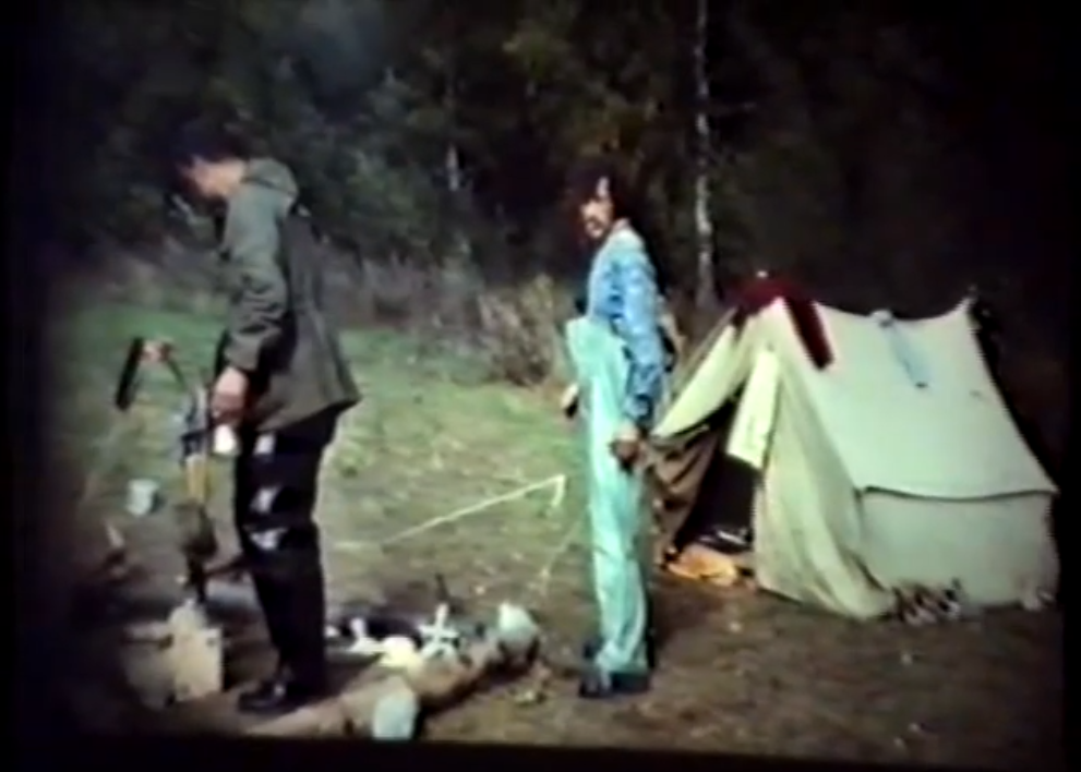 Тот самый лагерь. Кадр из видео. Изображение взято из открытых источников. 