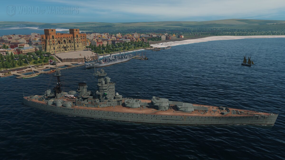 модель из игры World of Warships