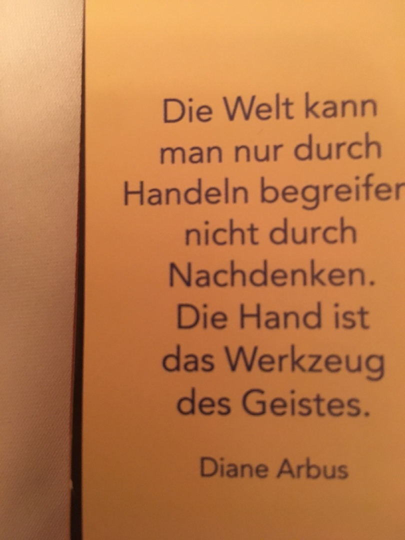 Achten Sie auf Handeln und Nachdenken!