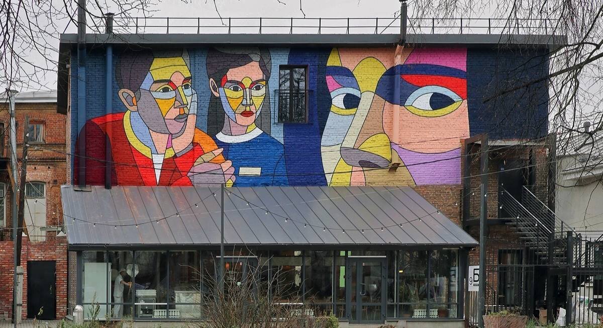 Фото росписи с официальной страницы Дмитрия Аске в социальной сети