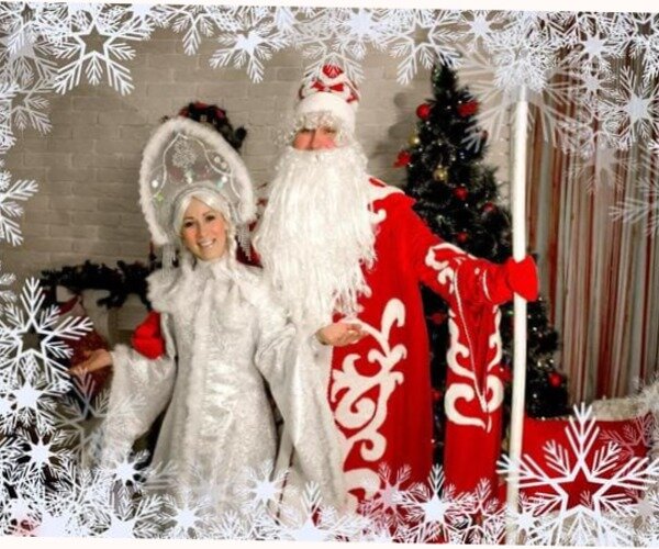 Дедушка и внучка