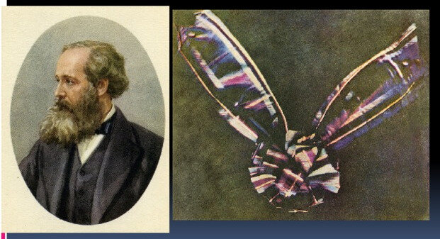 "Тартановая ленточка" - первое в истории достоверное цветное фото, сделанное Дмеймс Максвеллом