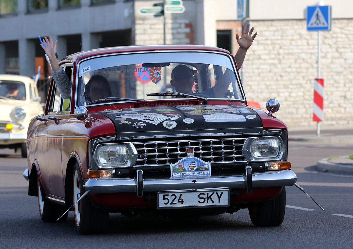 Москвич-412 с некоторым тюнингом