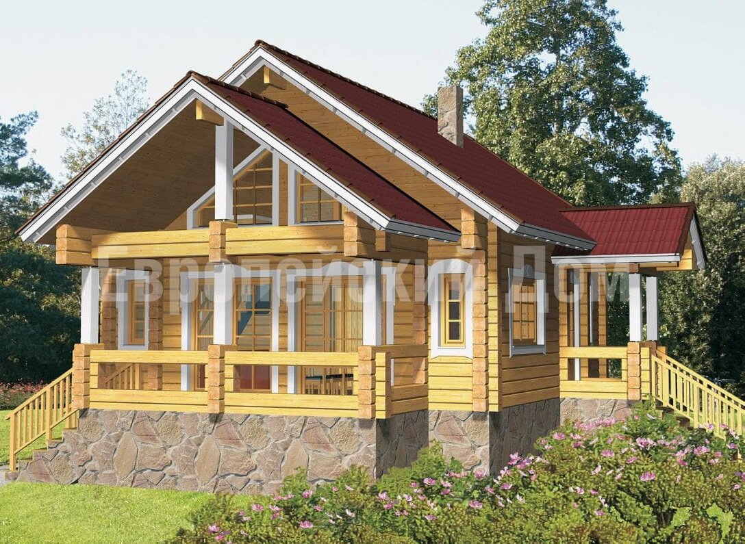 Финский трехспальный дом 8х9, отличный вариант дома для всех