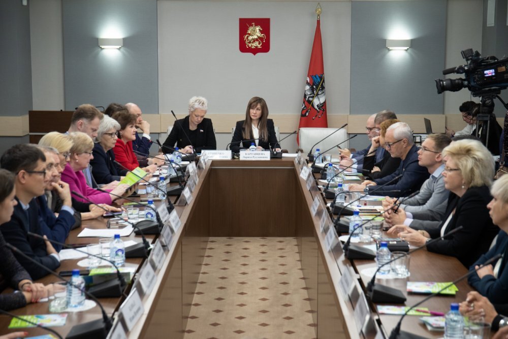 Круглый стол о проблемах иммунизации детей. Источник: сайт Мосгордумы 