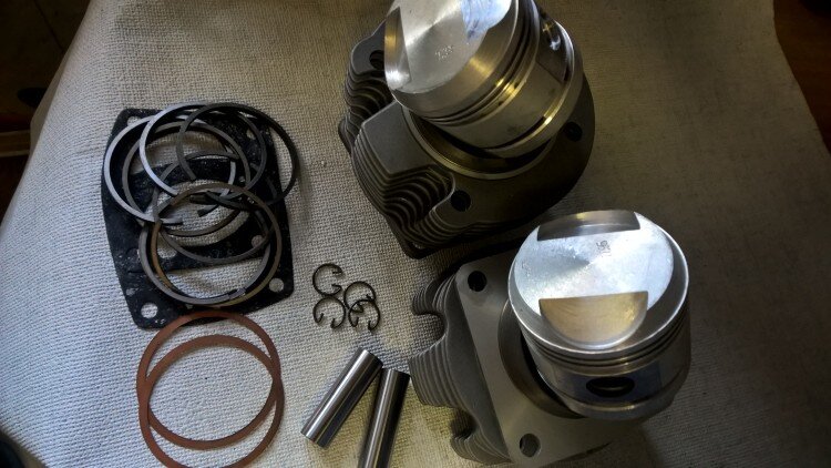 вот такие запчасти я купил:Поршневая в зборе