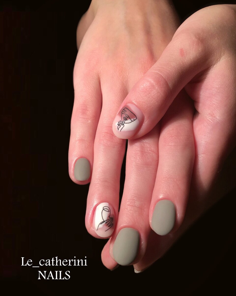 Мой матовый топ от RuNail