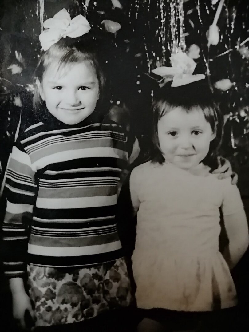 Лена и я. Фото из личного архива