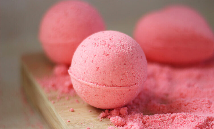 Готовая бомбочка для ванны