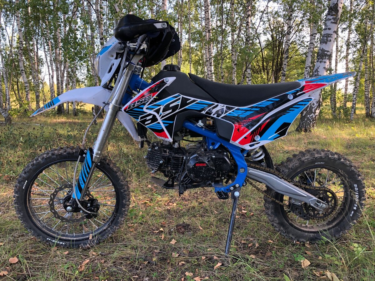 Покатушки на питбайке дарят мне массу положительных эмоций!