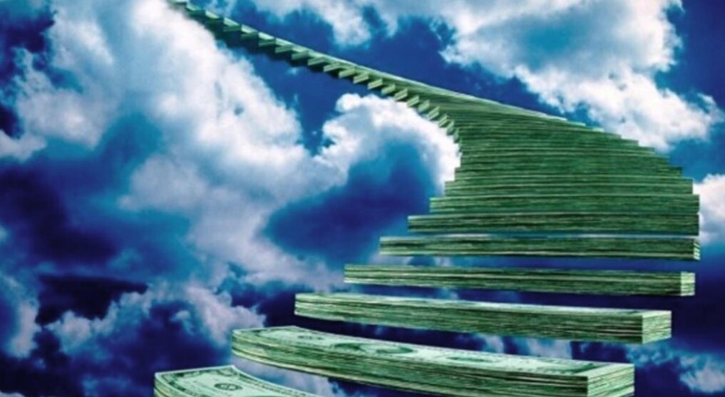 Лестница финансового состояния человека