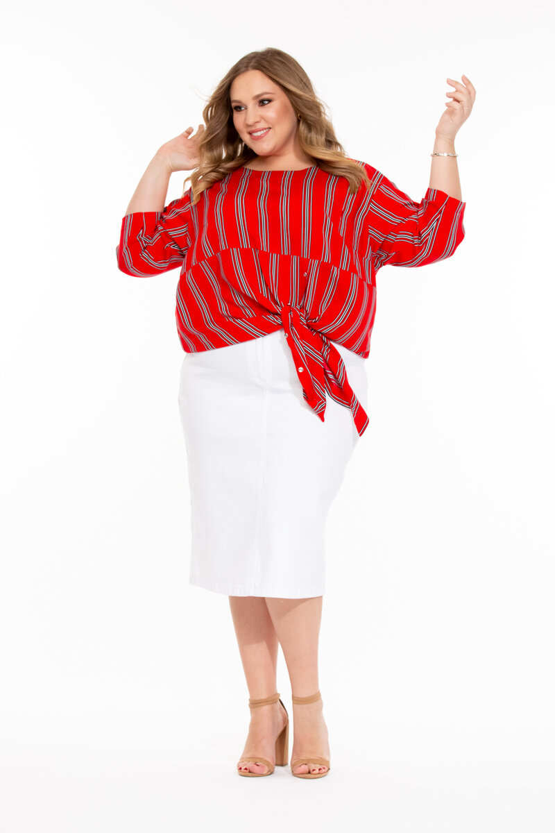 Удлиненные блузы, ниспадающие на бедра