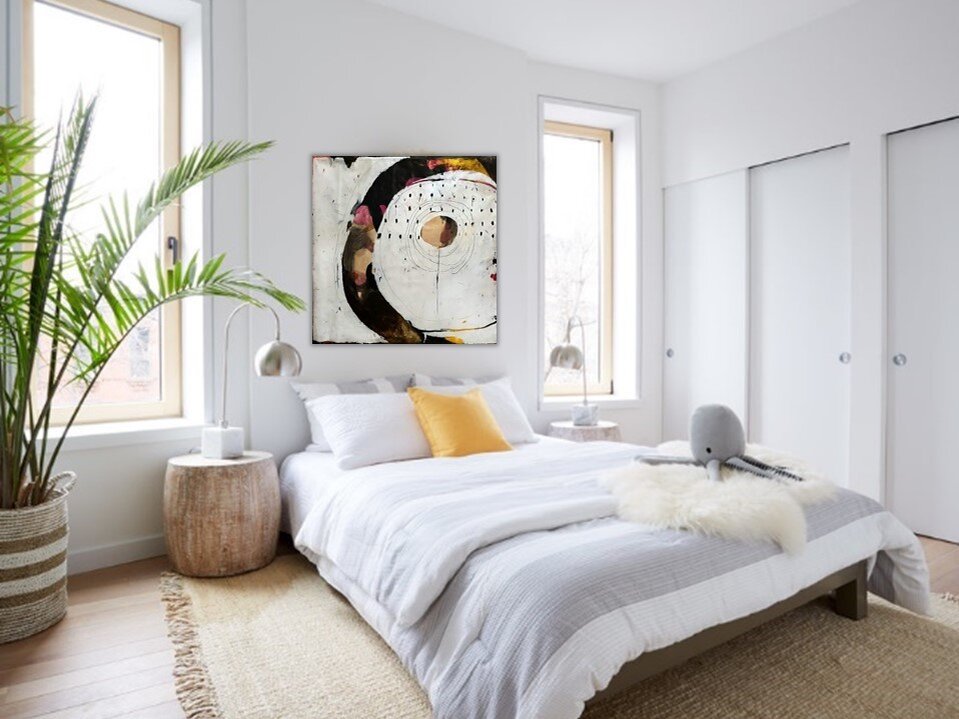 Картина в спальне - "Лабиринт" Беларевой Ривки.