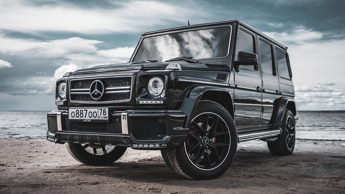 Mercedes g63 AMG Бандитский