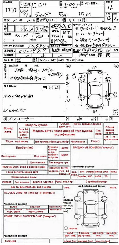 Расшифровка аукционного листа - Toyota MR-S, 1,8 л, 2003 года покупка машины DRI