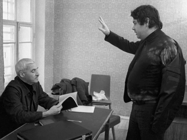 Константин Симонов и Алексей Герман