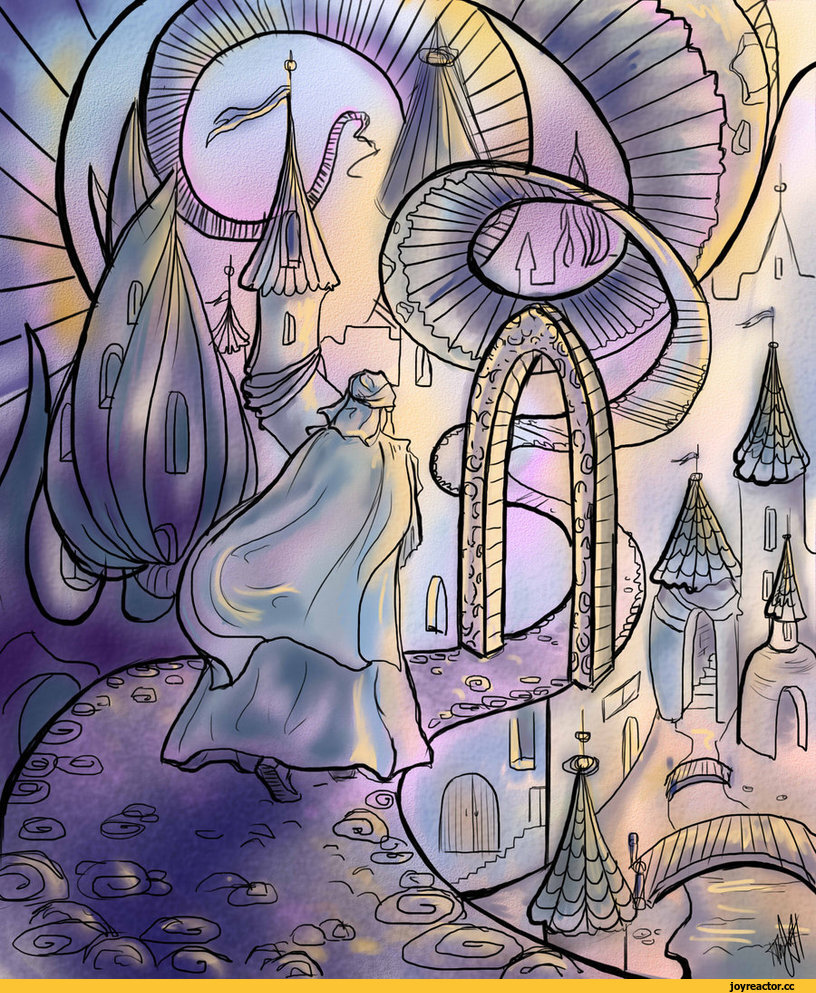 Один из художников Ехо.