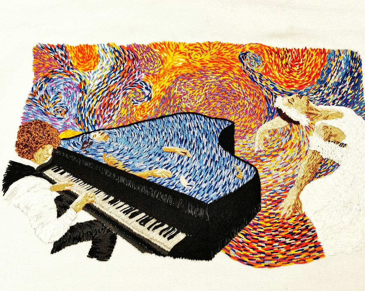 Вышивка Charles Henry