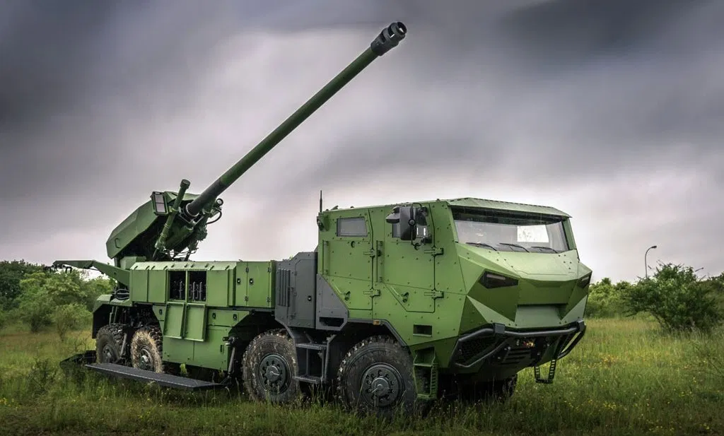 Сaesar 8×8 на шасси Tatra. источник: Nexter