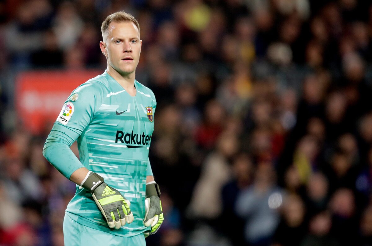 Вратарь Марк-Андре Тер Стеген (Барселона)