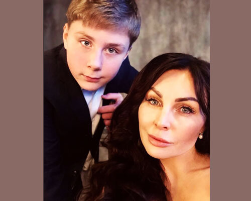 Наталья с сыном. Фото: instagram.com