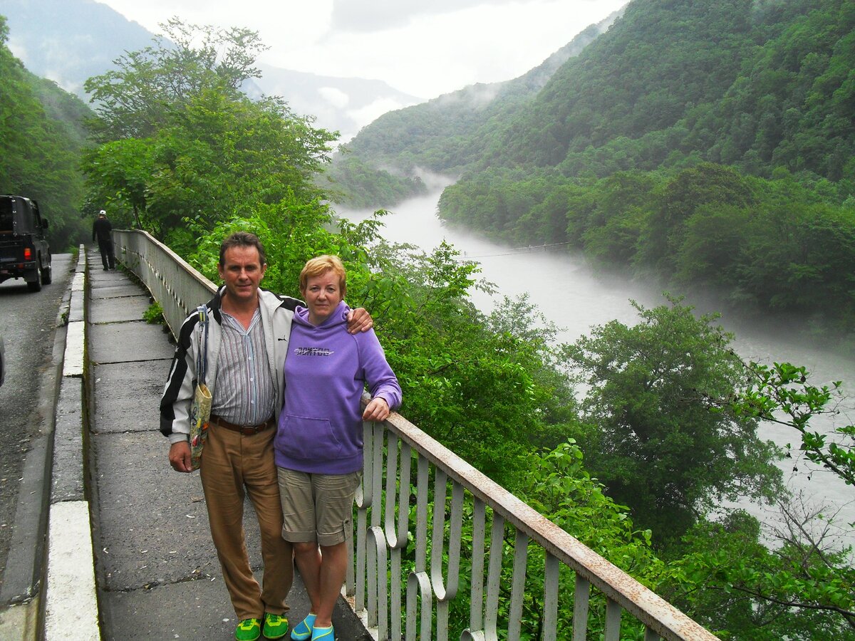 Отдых в Абхазии. Как мы добирались до Гегского водопада.