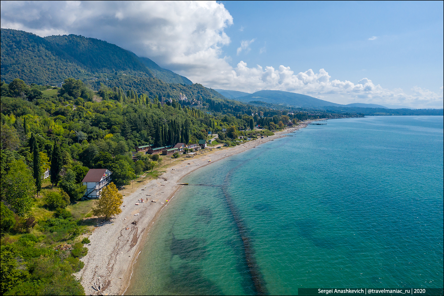 Пляжи в Абхазии оказались лучше чем в Сочи и в Крыму, но опаснее (мое мнение)7